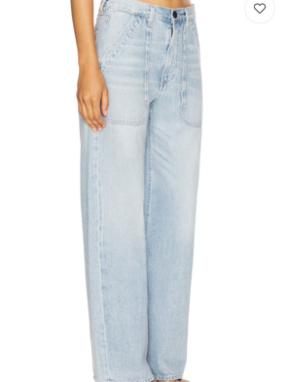 Citizens of Humanity Ayla Cargo jeans in Cloud Nine, Size 27 - Picture 2 of 7